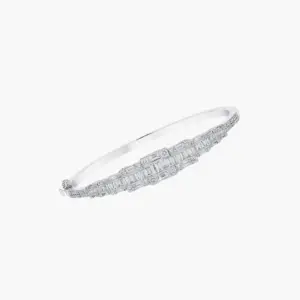 1.73 Carat Diamond Bangle