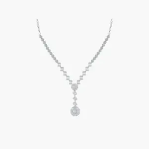 1.65 Carat Diamond Drop Necklace