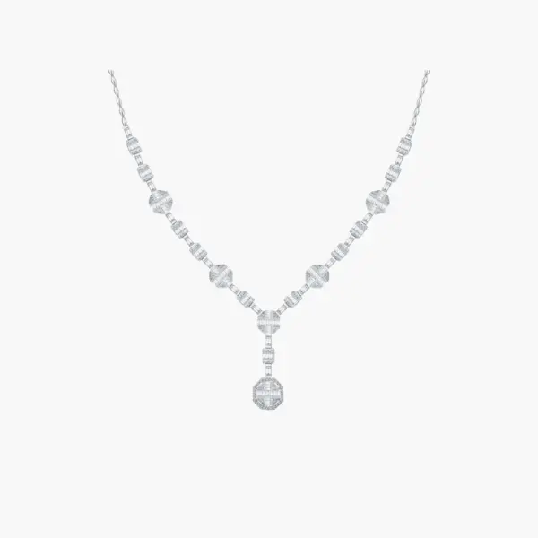 3.19 Carat Diamond Drop Necklace