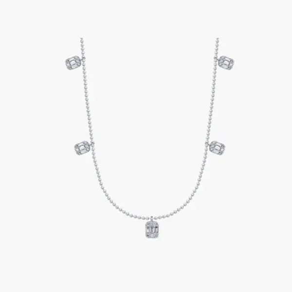 0.25 Carat Diamond Starlit Elegance Necklace.