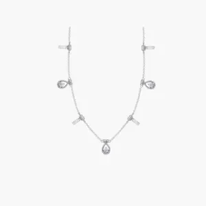 0.08 Diamond Dewdrop Necklace