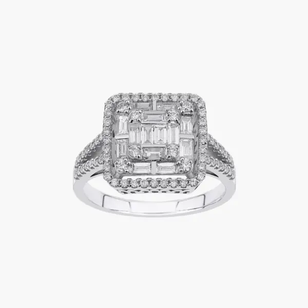 0.49 Carat Baguette Ring