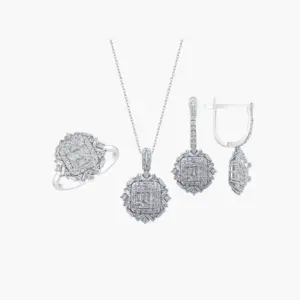 0.35 & 0.69 Carat Diamond Trio Set