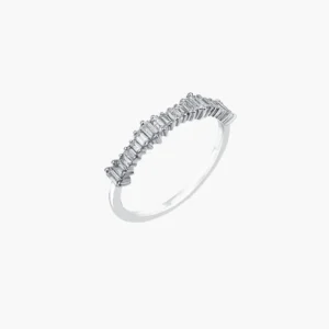 0.41 Carat Baguette Diamond Ring