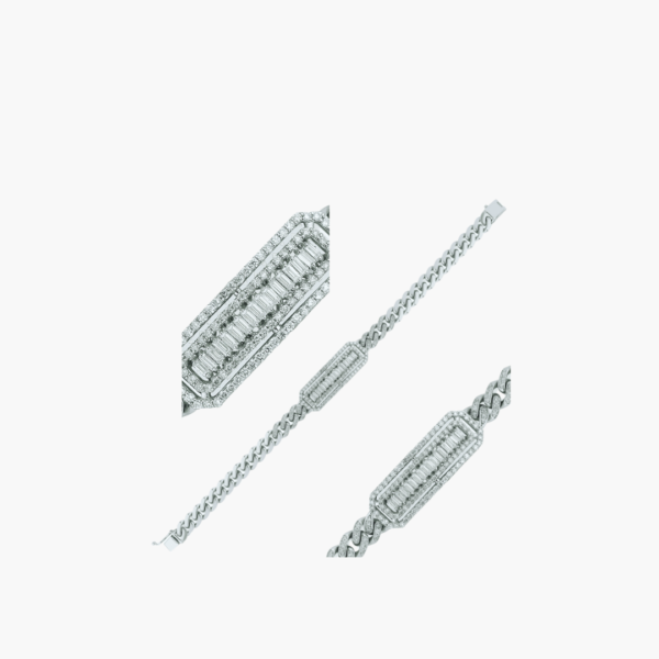 0.30 Carat Diamond Baguette Bracelet