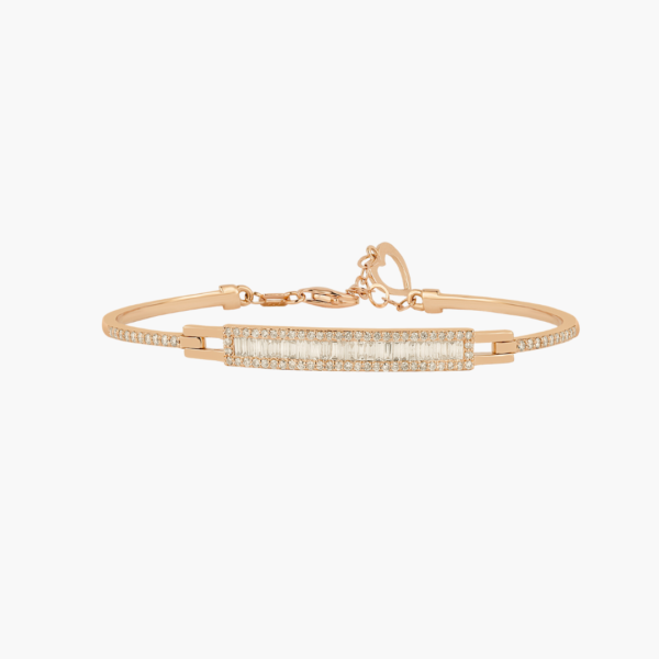 0.45 Carat Bangle with Diamond Bar