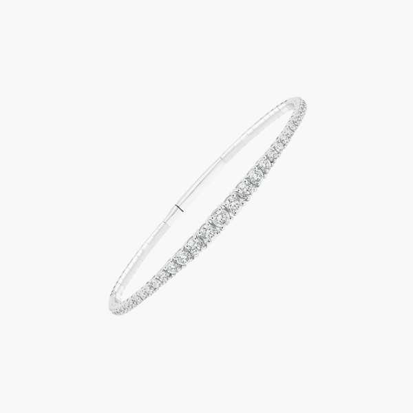 3.12 Carat Diamond Bangle Bracelet