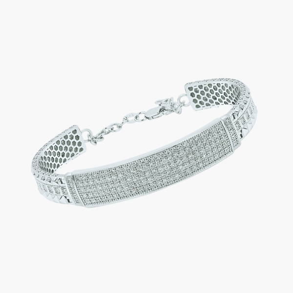 1.68 Carat Diamond Baguette Bracelet