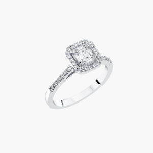 0.11 Carat Diamond Shimmering Ring