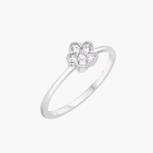 0.12 Carat Delicate Blossom Ring