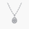 3.83 Carat Dewdrop Necklace